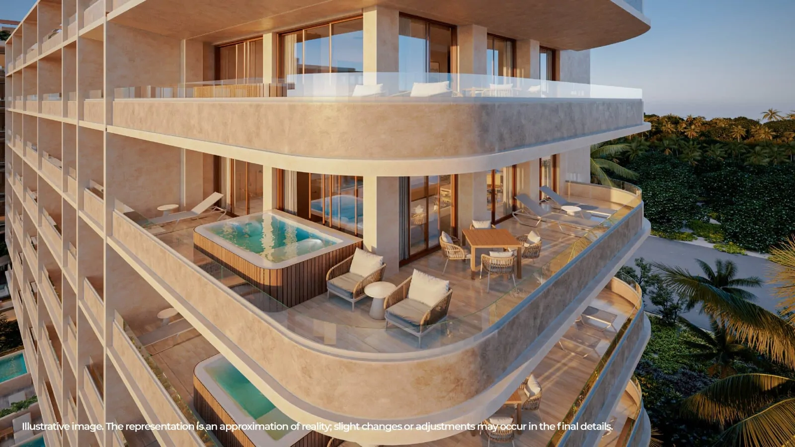 INNA Beach 3 Bedroom Beachfront Penthouse