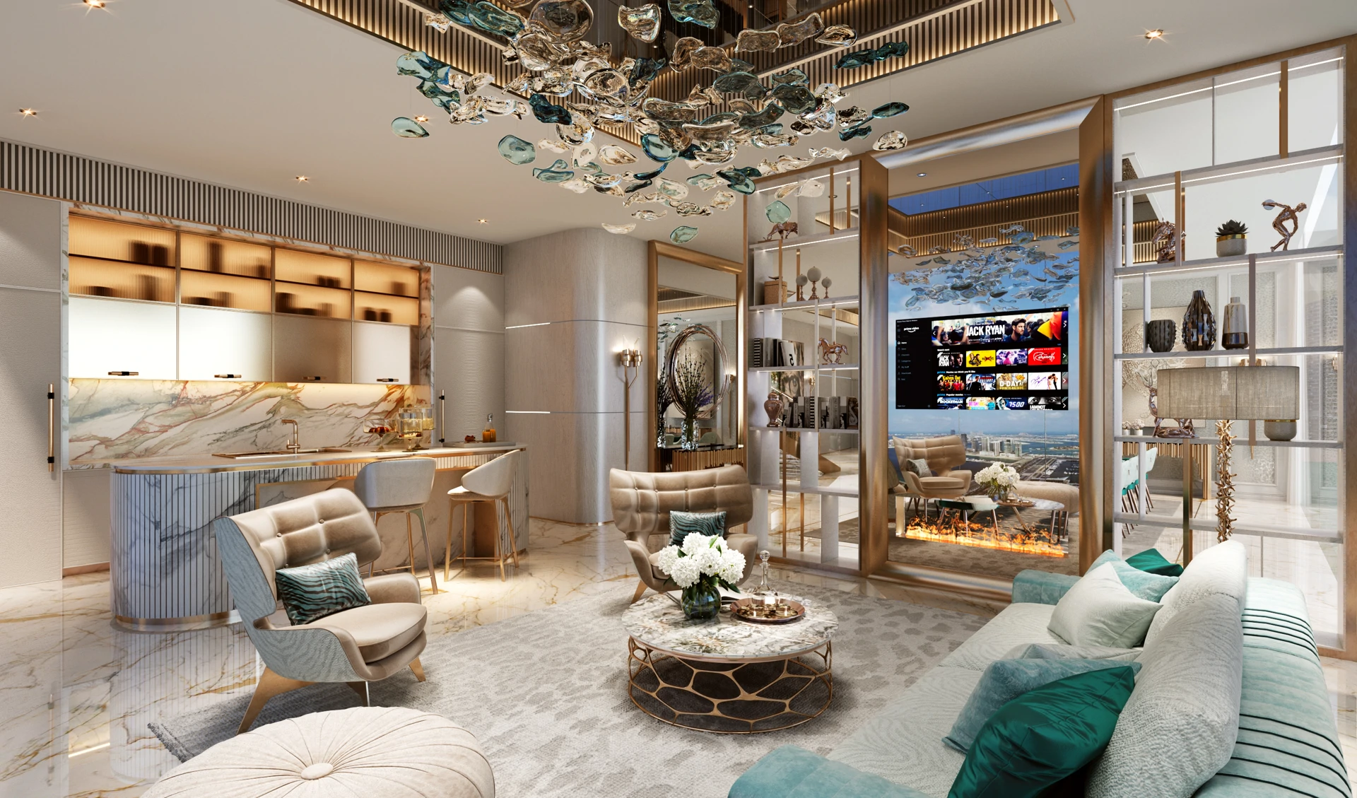 5 Bed Condo/Apartment - DAMAC Bay by Cavalli | Floor 48 - Gallery image 16