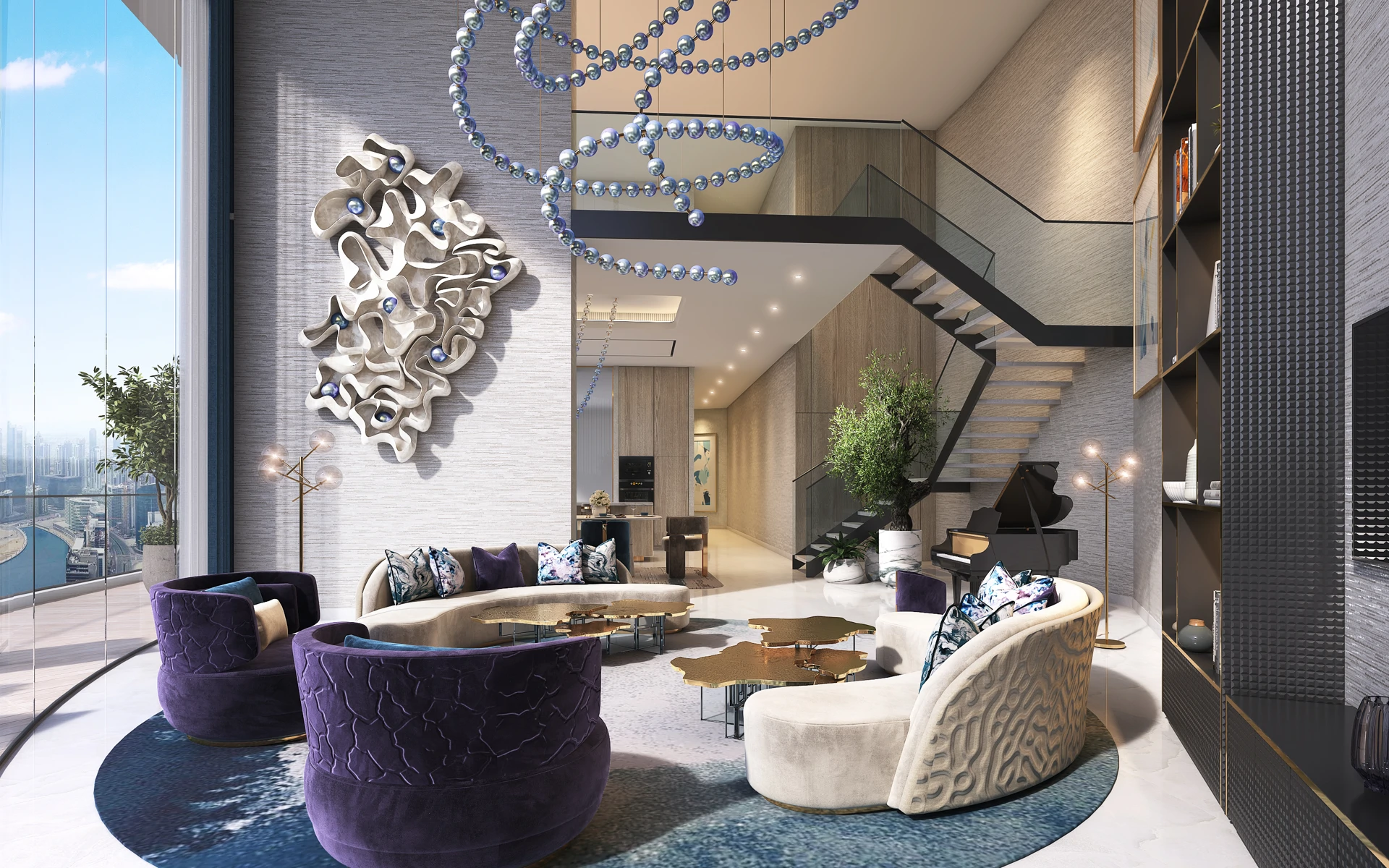 4 Bed Condo/Apartment - Canal Heights by de Grisogono | Floor 41 - Gallery image 4
