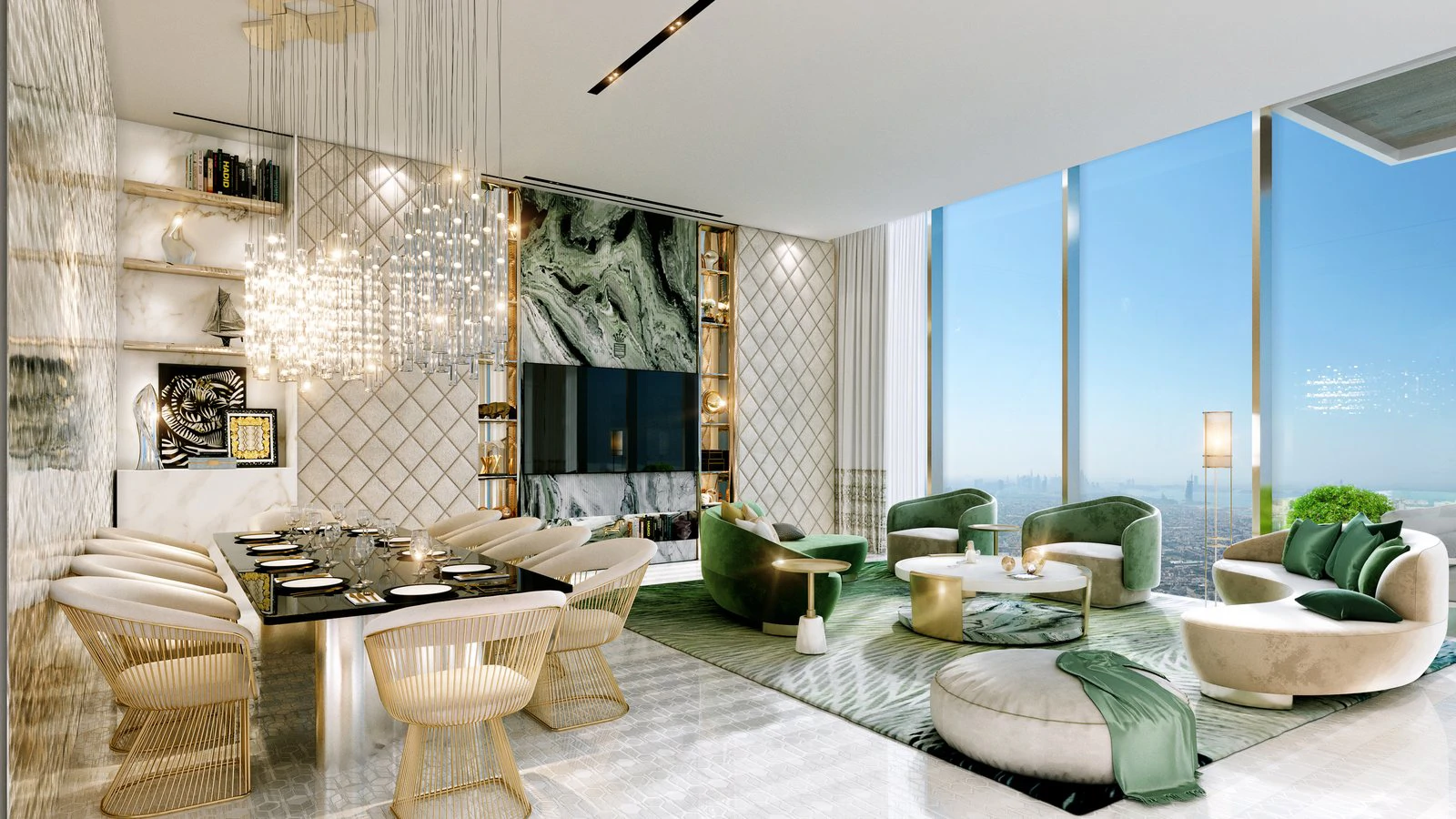 3 Bed Condo/Apartment - Safa One by de Grisogono | Eminence Duplex Floor 50 - Gallery image 13