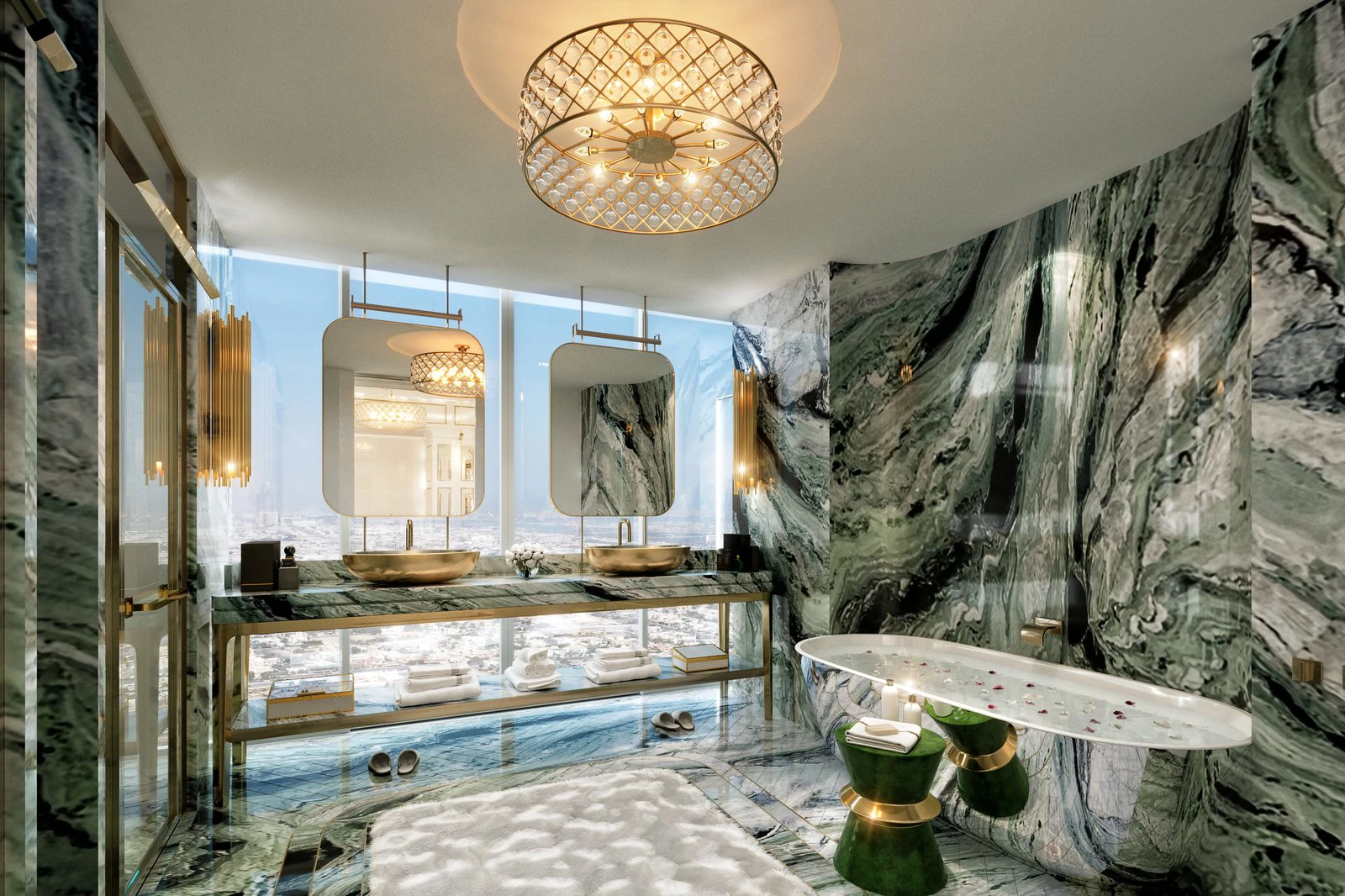 4 Bed Condo/Apartment - Safa One by de Grisogono | Eminence Duplex Floor 54 - Gallery image 14