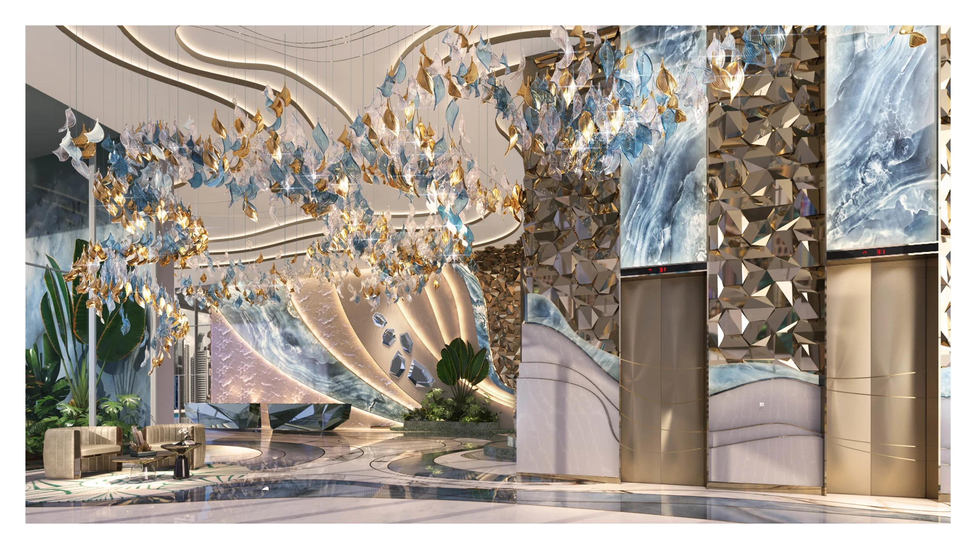 4 Bed Condo/Apartment - Chic Tower by DAMAC | Floor 34 - Gallery image 19