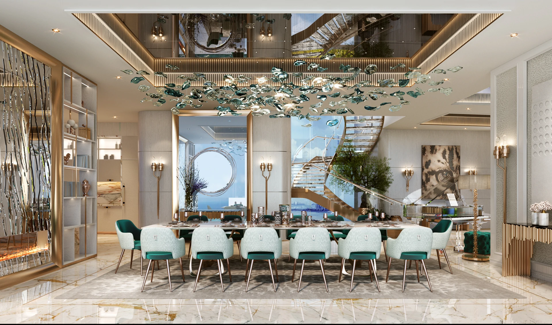 5 Bed Condo/Apartment - DAMAC Bay by Cavalli | Floor 48 - Gallery image 4