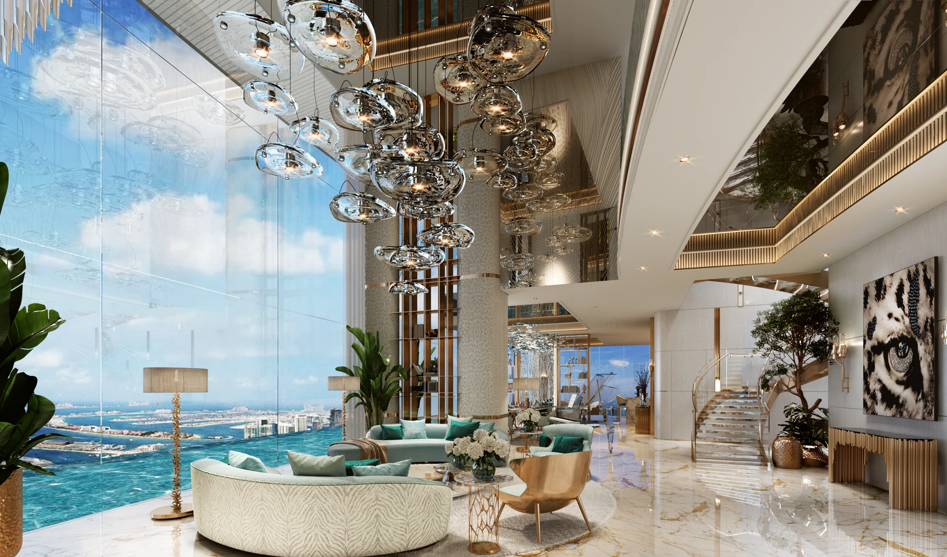 5 Bed Condo/Apartment - DAMAC Bay by Cavalli | Floor 48 - Gallery image 2