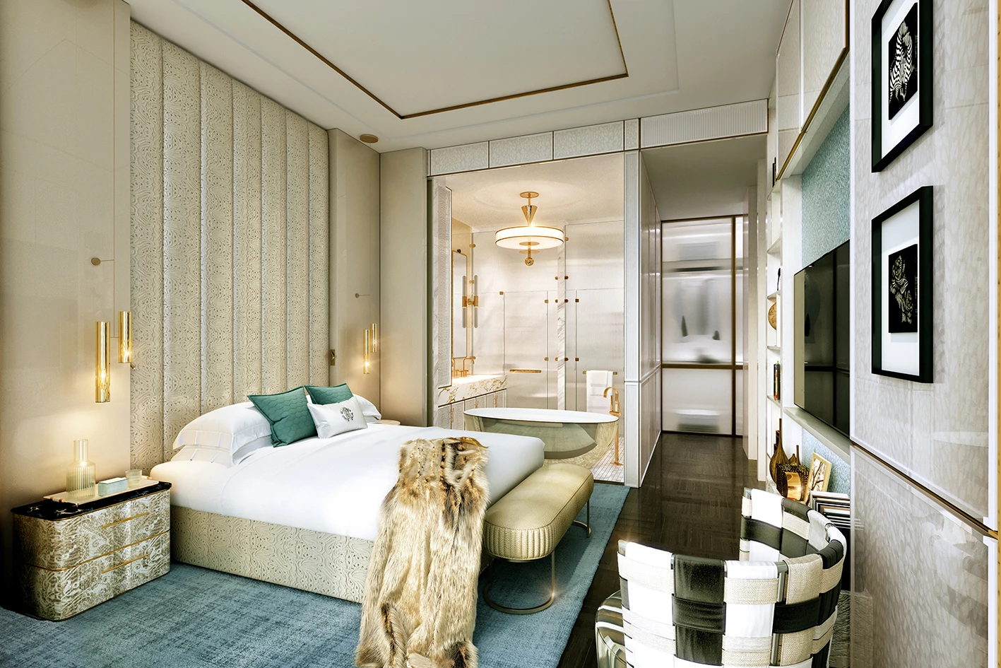 3 Bed Condo/Apartment - Cavalli Tower by DAMAC | Floor 70