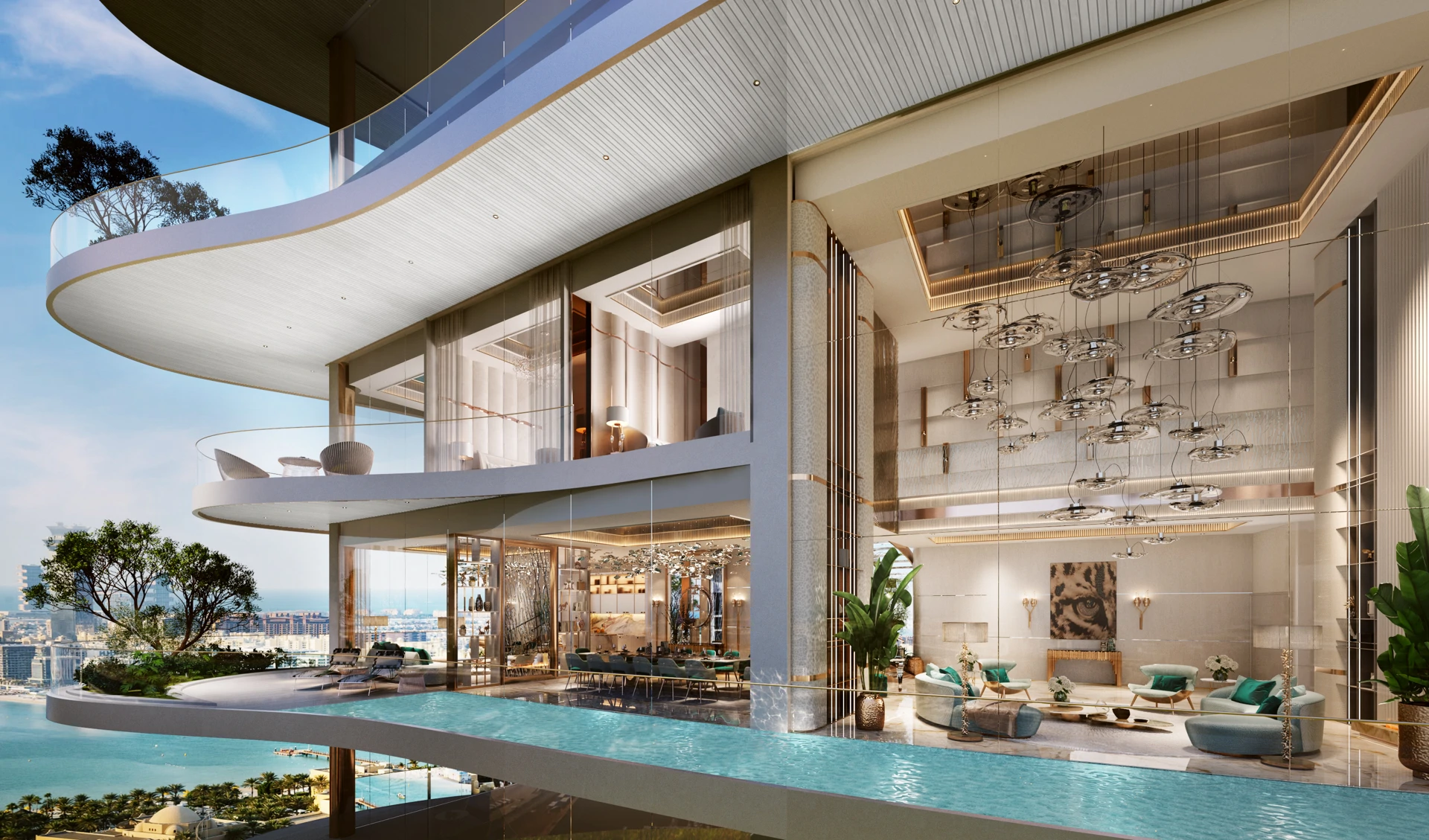 5 Bed Condo/Apartment - DAMAC Bay by Cavalli | Floor 48 - Gallery image 6