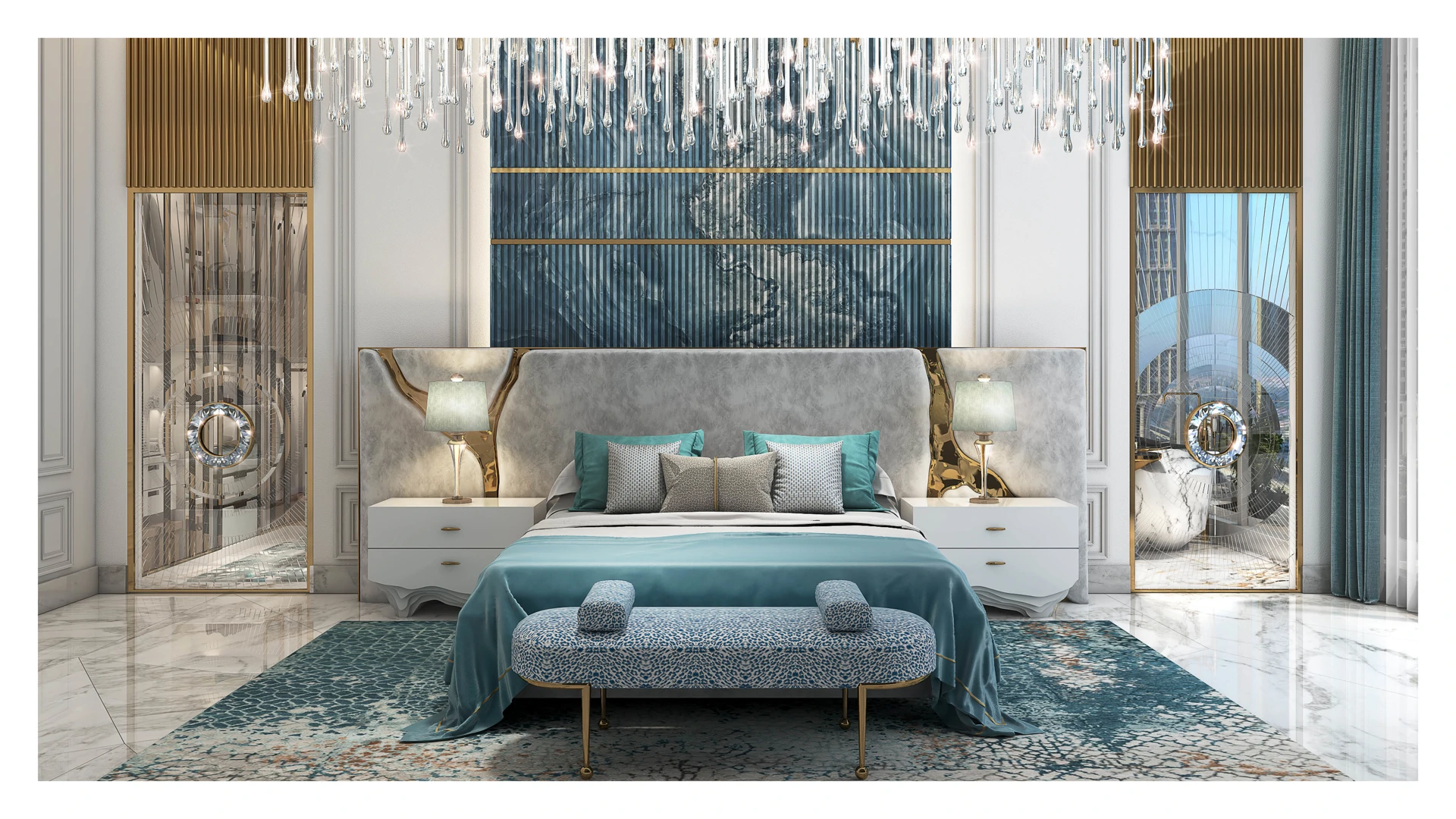 4 Bed Condo/Apartment - Chic Tower by DAMAC | Floor 34 - Gallery image 4