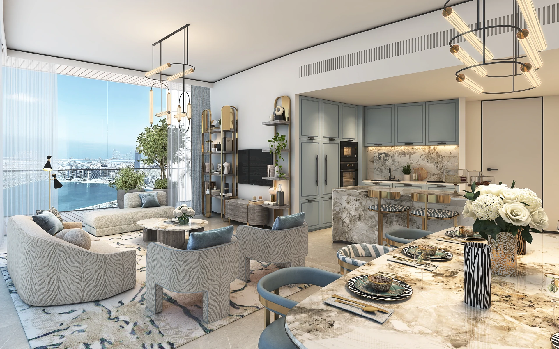 5 Bed Condo/Apartment - DAMAC Bay by Cavalli | Floor 48 - Gallery image 17