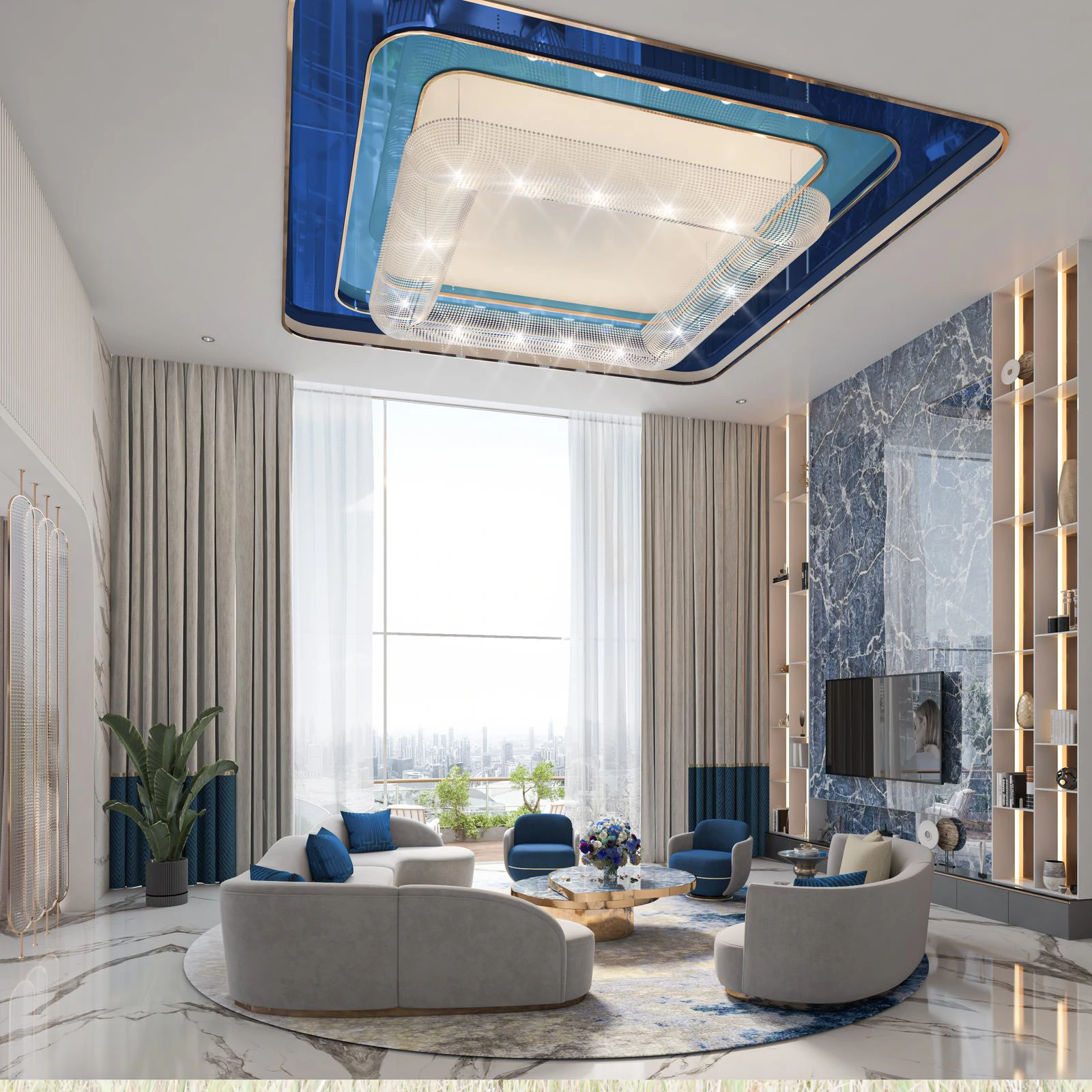 3 Bed Condo/Apartment - Canal Heights 2 by de Grisogono | Luxury | Floor 43 - Gallery image 2