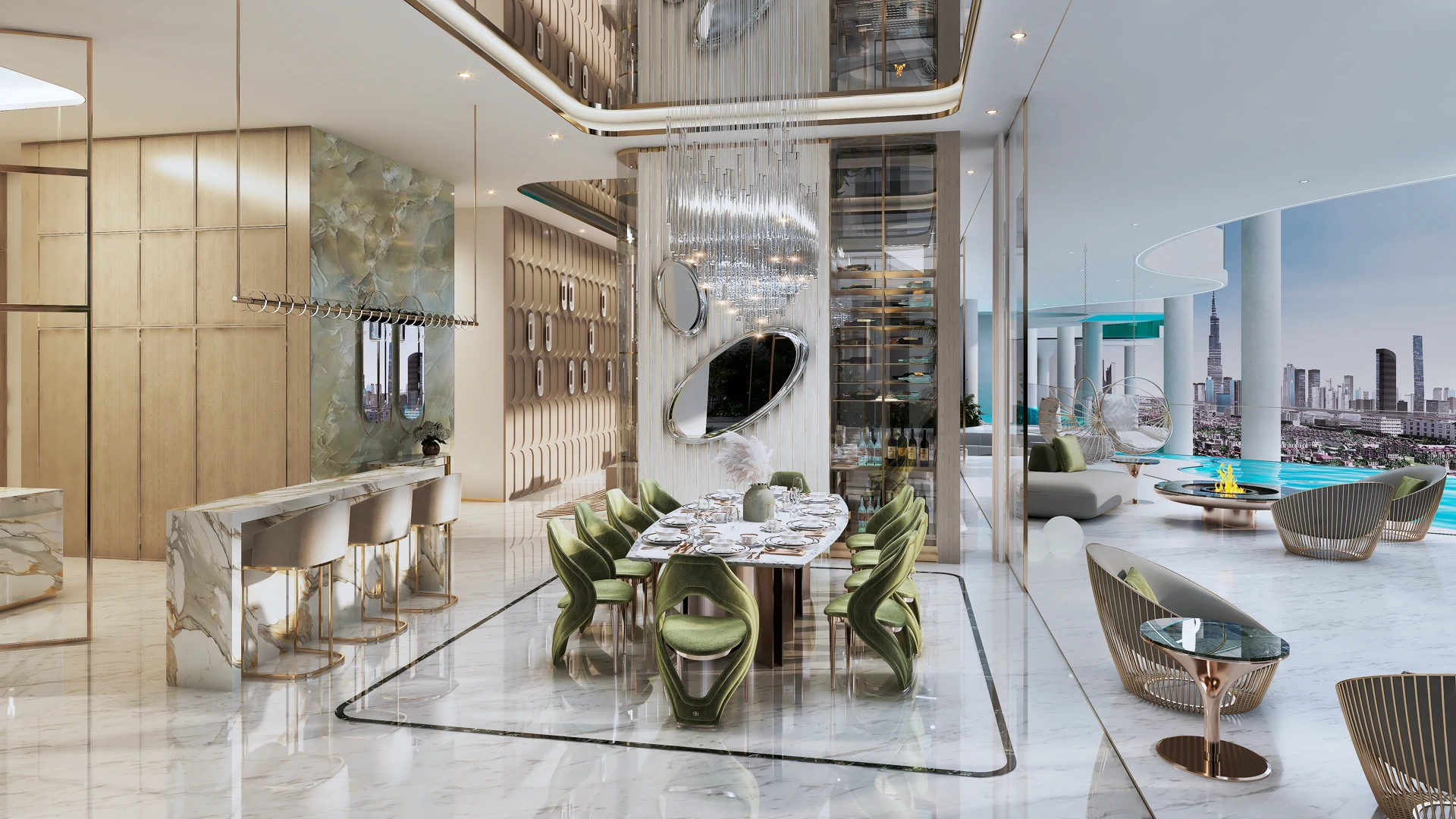 Cavalli Tower 3 Bedroom Apartment - Gallery image 4