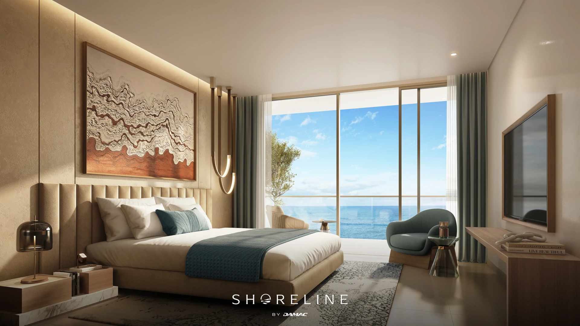 3 Bed Condo/Apartment - Shoreline by DAMAC | Floor 10