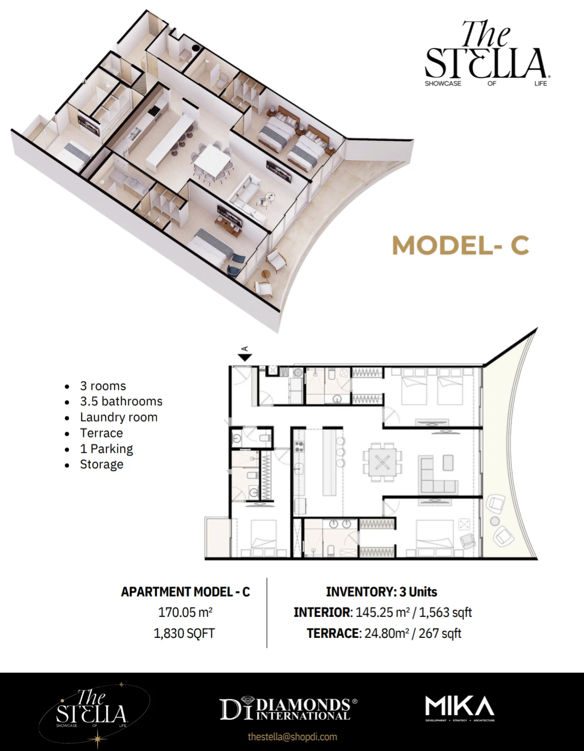 Model C 304 - Oceanfront Apartment - Gallery image 4