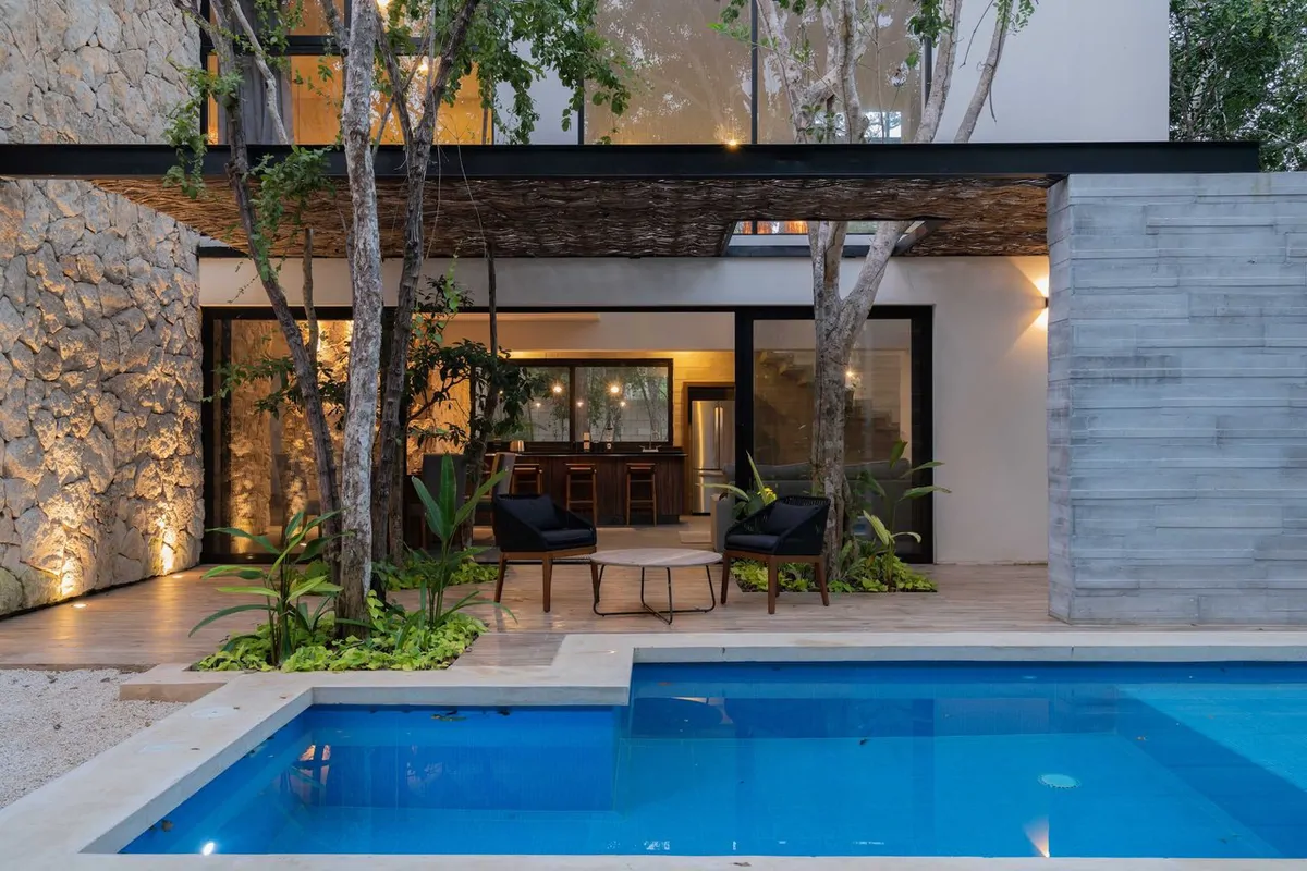 Villa 2  | Beautiful 4 Bedroom with Large Pool in 12 O’Clock Tulum