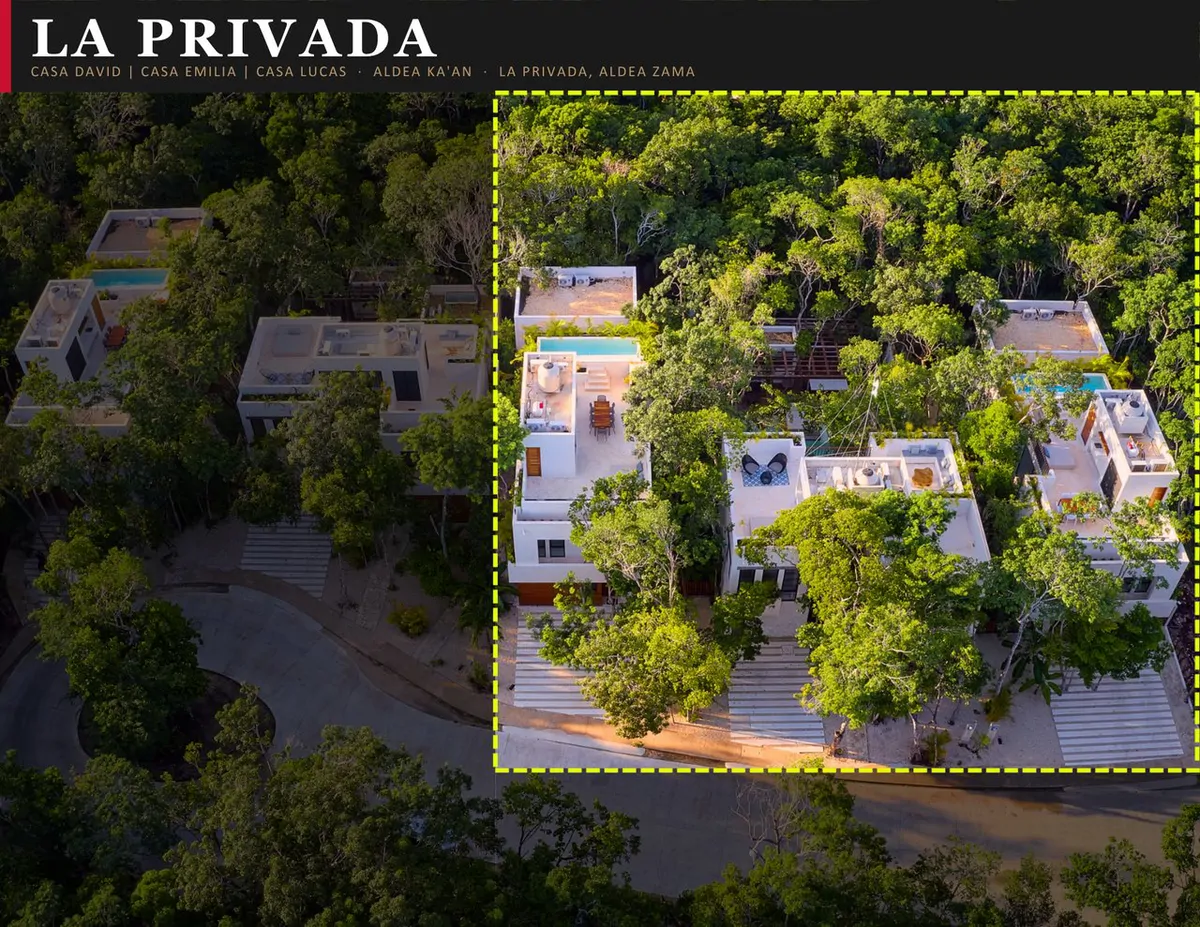 Aldea Ka'an - Casa David | Casa Emilia | Casa Lucas