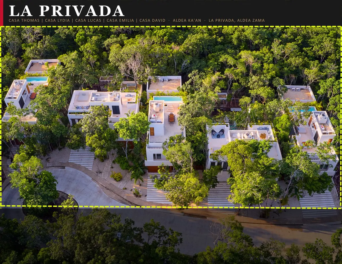 Aldea Ka’an Portfolio – 5 Luxury Villas in La Privada, Aldea Zama