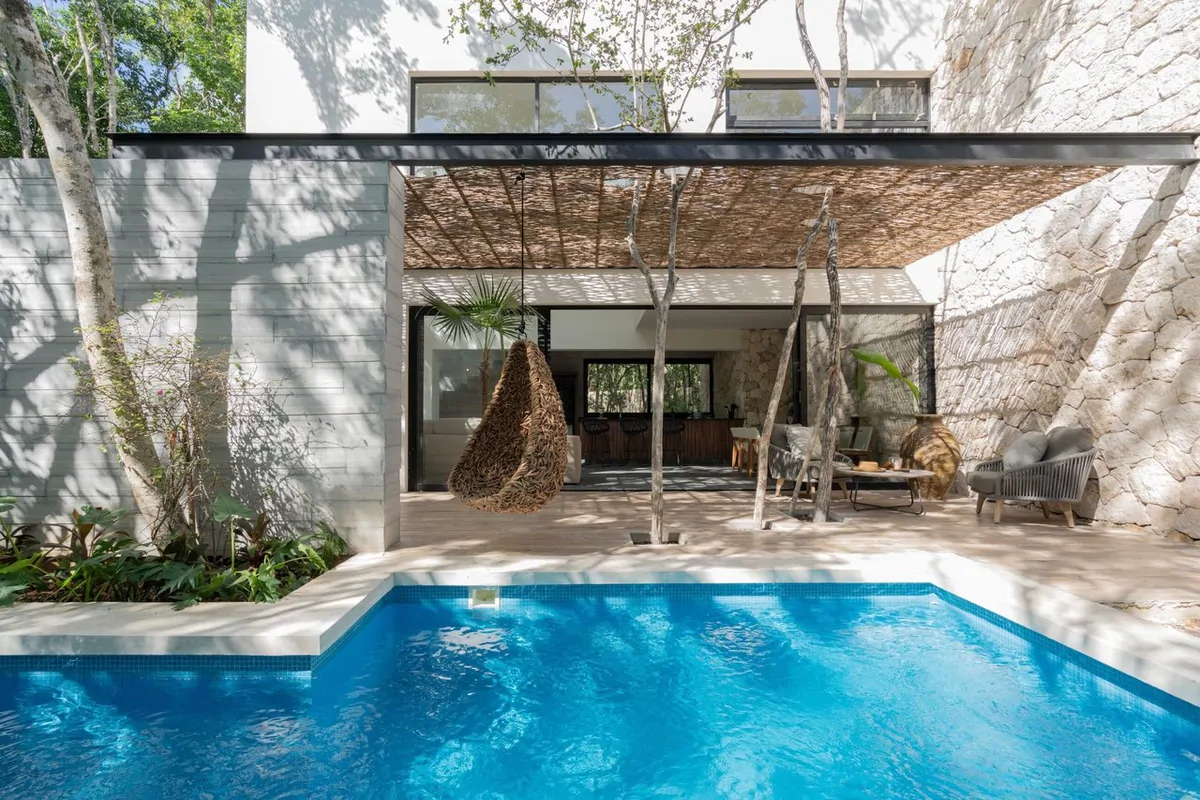 Villa 11  |  4 Bedroom with Large  Pool  in 12 O’Clock Tulum
