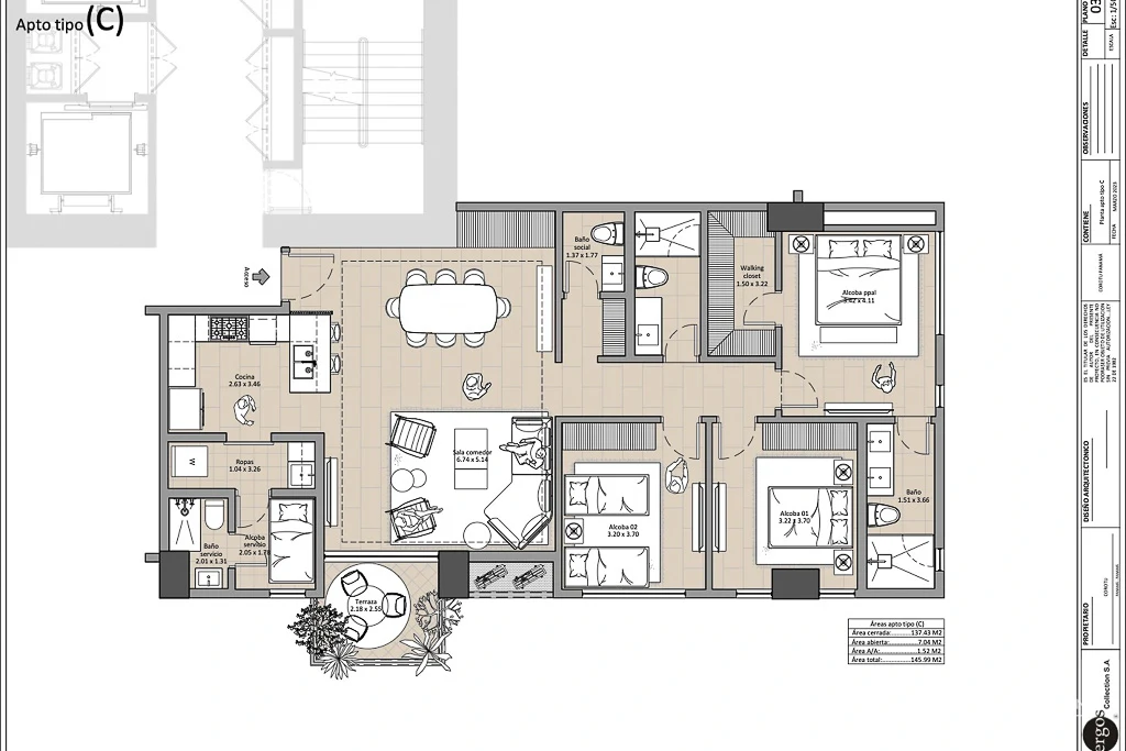 3 Bedroom Condo in Santa Maria - Gallery image 17