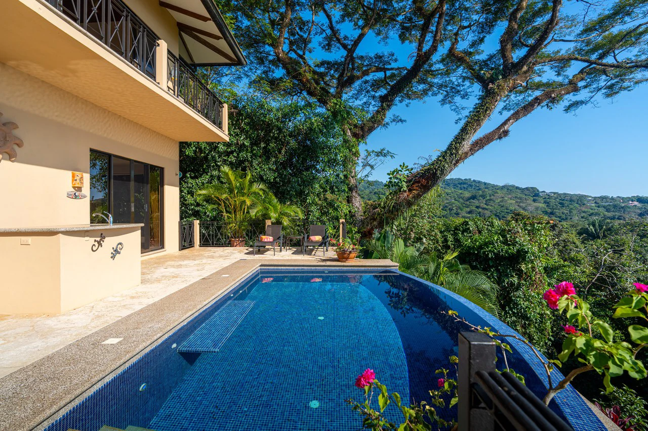 Canto Del Mar, Villa 3, Front Ridge Full Sunset Ocean and Jungle Views!: Mountain Villa For Sale in Dominicalito - Gallery image 25