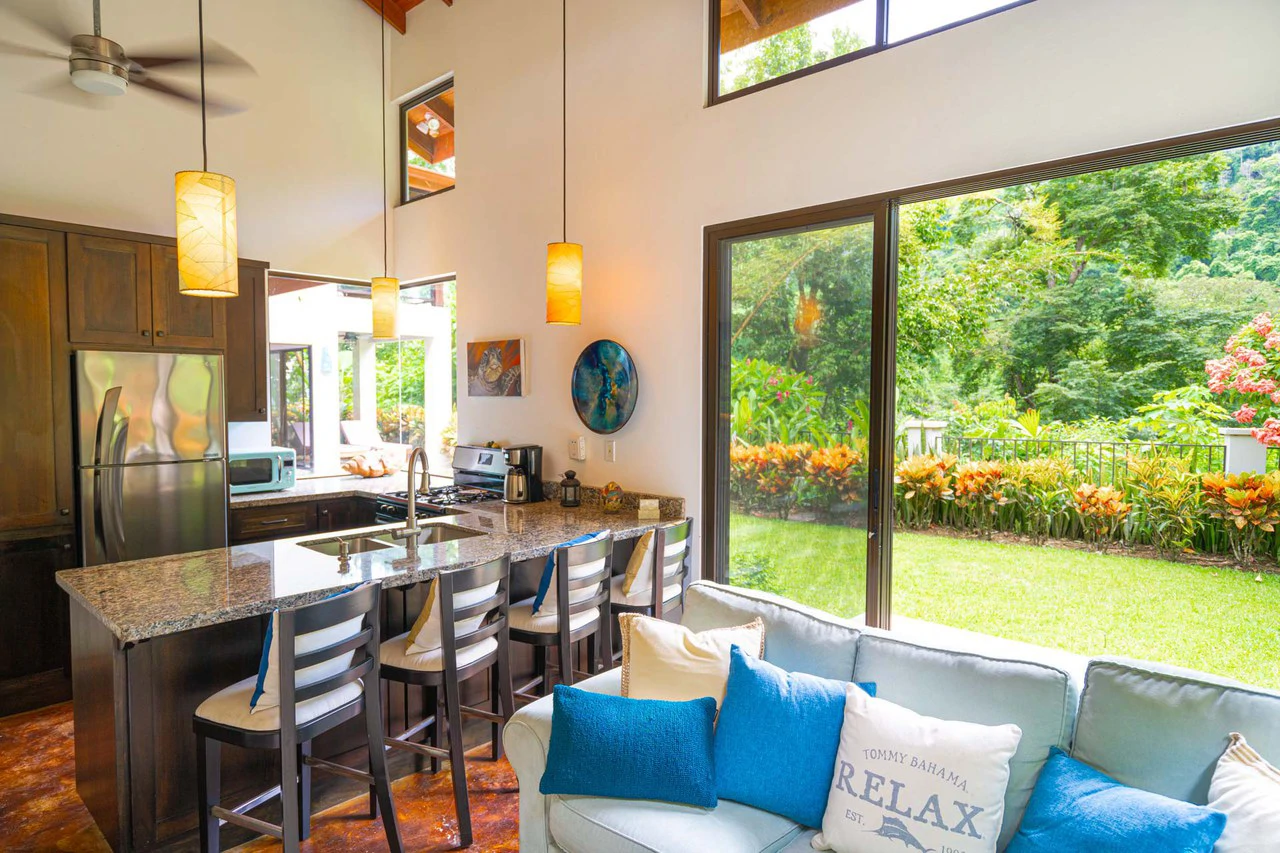 Luxury Waterfall-View Home with Guest House near Dominical, Costa Rica: Mountain House For Sale in Dominical - Gallery image 8