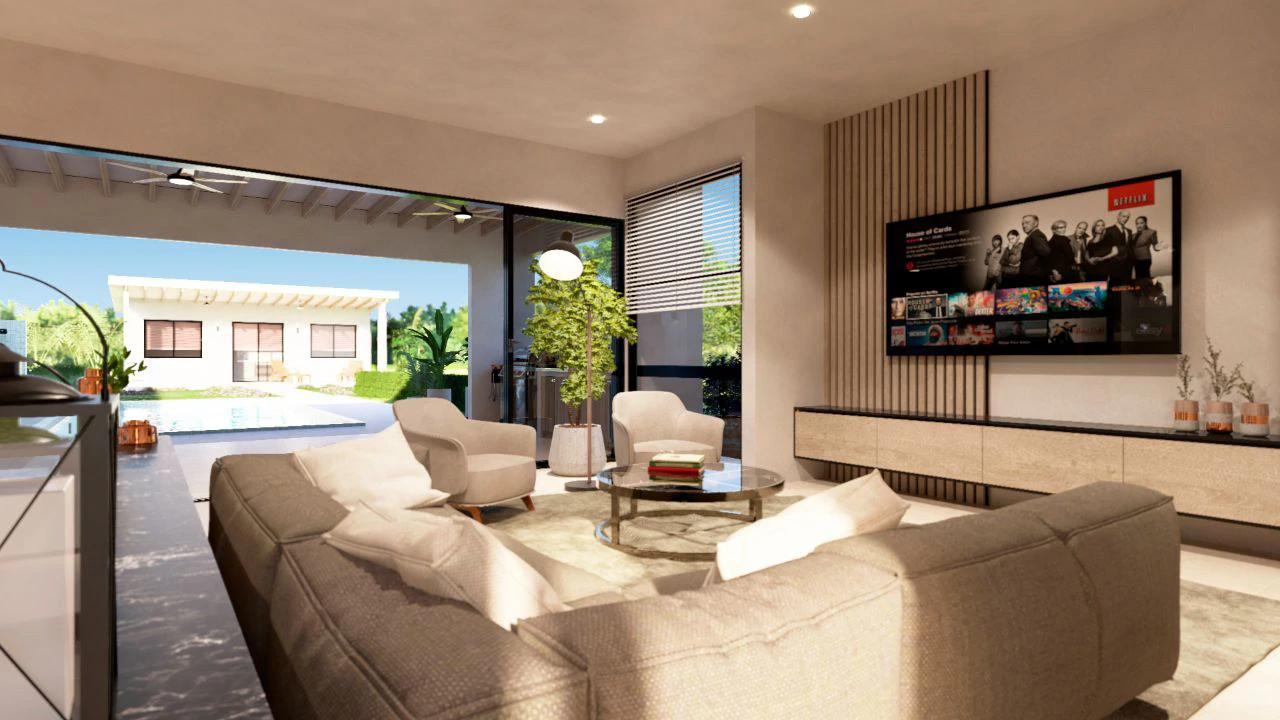 House Deluxe #49: Luxurious house for sale with a private pool near the sea in Reserva Conchal. - Gallery image 7