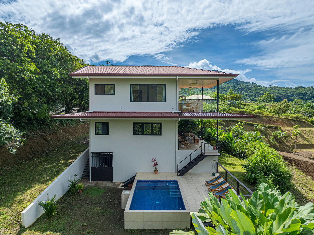 Ocean View Home with Cano Island And Whale Tail Views | San Josecito: Mountain House For Sale in Ojochal - Gallery image 4
