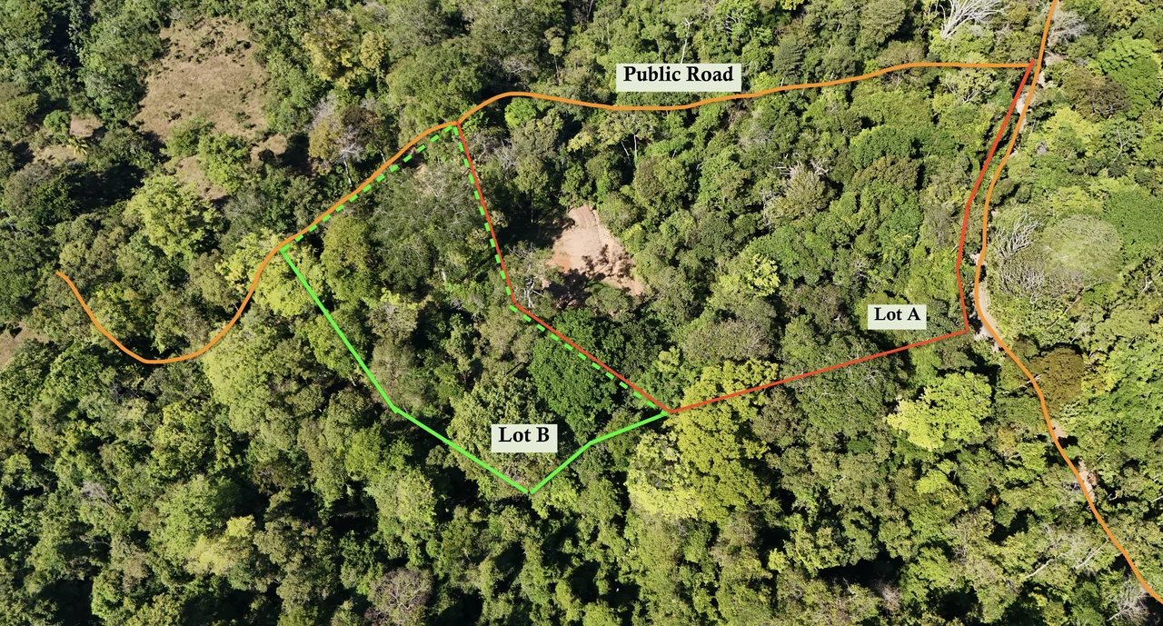 Two Ocean View Lots in Uvita – Easy Access and Large Building Sites
