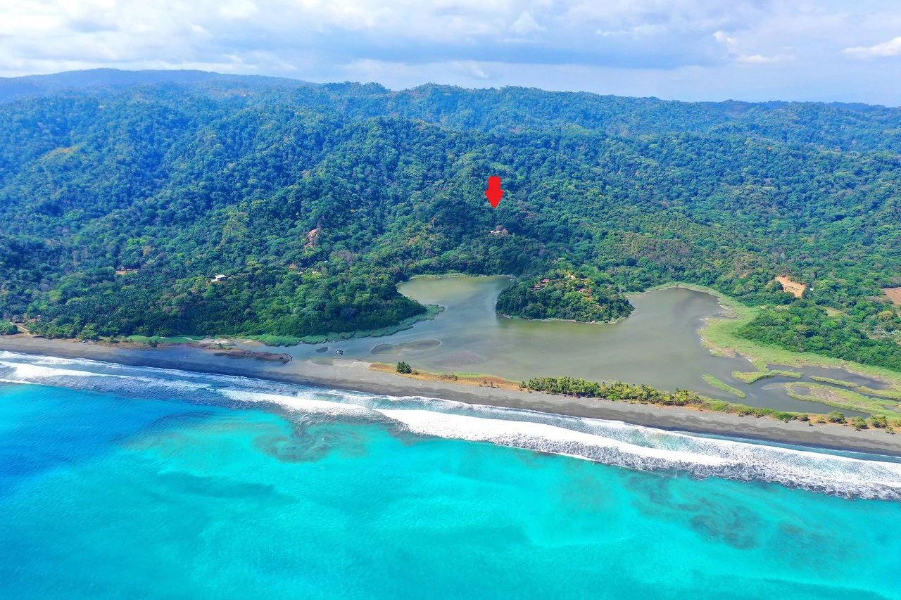 Osa Peninsula, Carate Beach: Incredible Ocean View above the Pacific