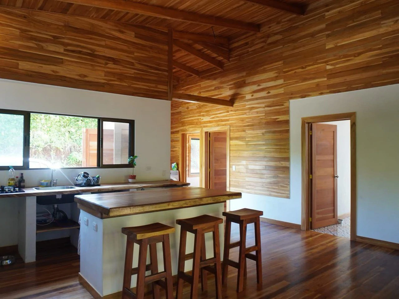 Contemporary Natural Lumber Home, Cabin, and Two Adjacent Lots for Sale in Blue Zone Hojancha, Guanacaste - Gallery image 7