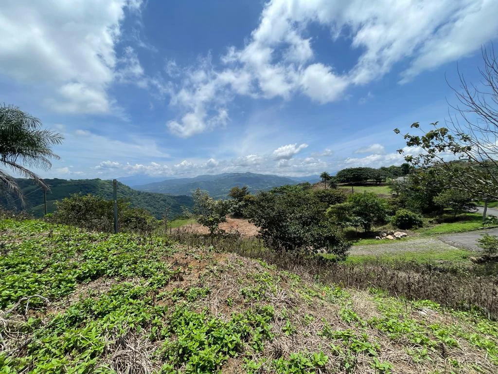Mountain and ocean view lot for sale in residencial Vista Mar between San Mateo Orotina Alajuela