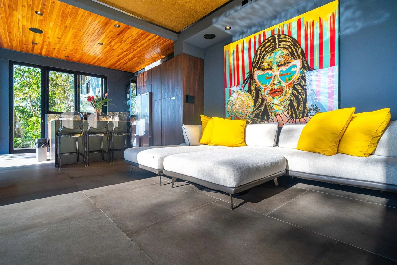 Casa Moon Diablo: Iconic Ocean View Luxury Estate with Infinity Pool, Rooftop Patio, Gym & Sauna in Manuel Antonio - Gallery image 46