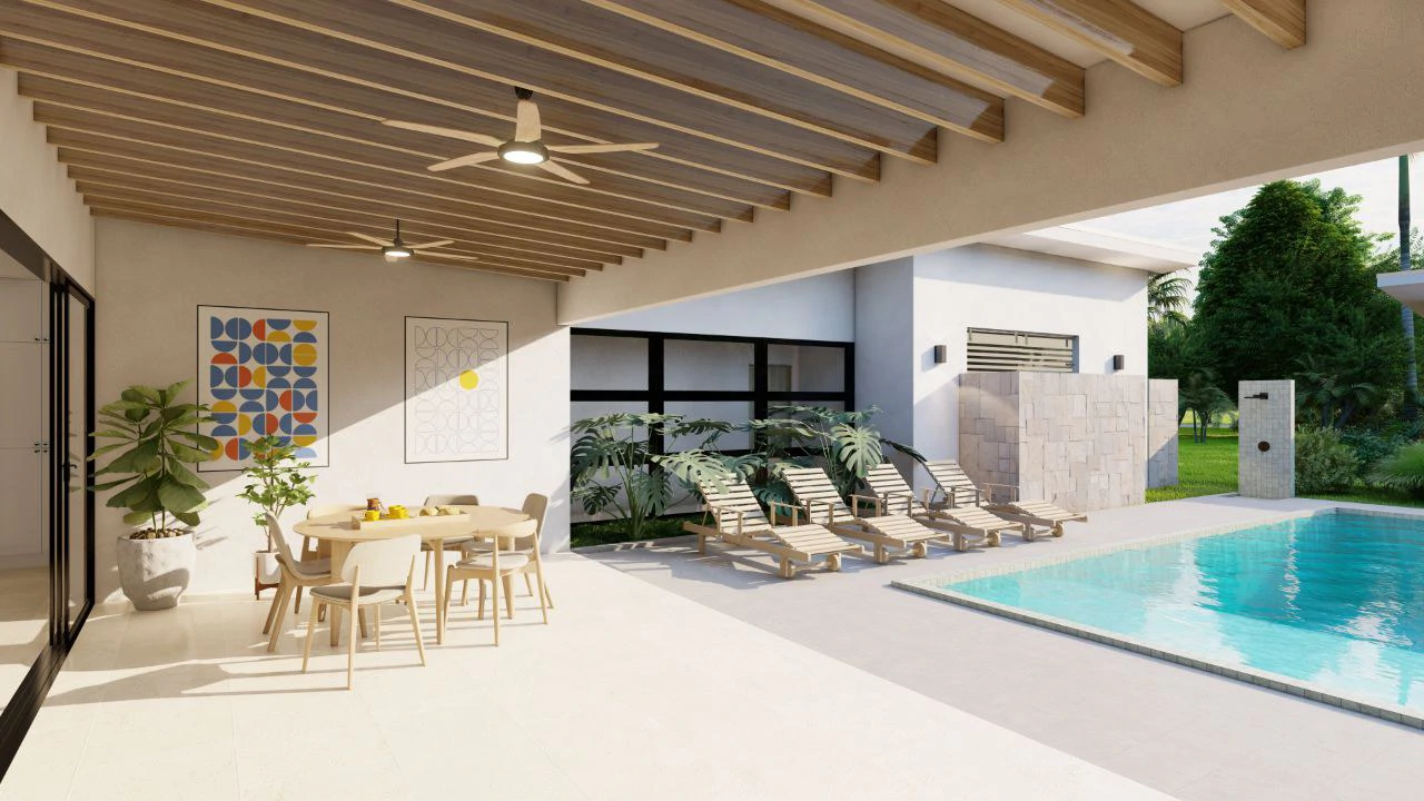 House Deluxe #49: Luxurious house for sale with a private pool near the sea in Reserva Conchal. - Gallery image 12
