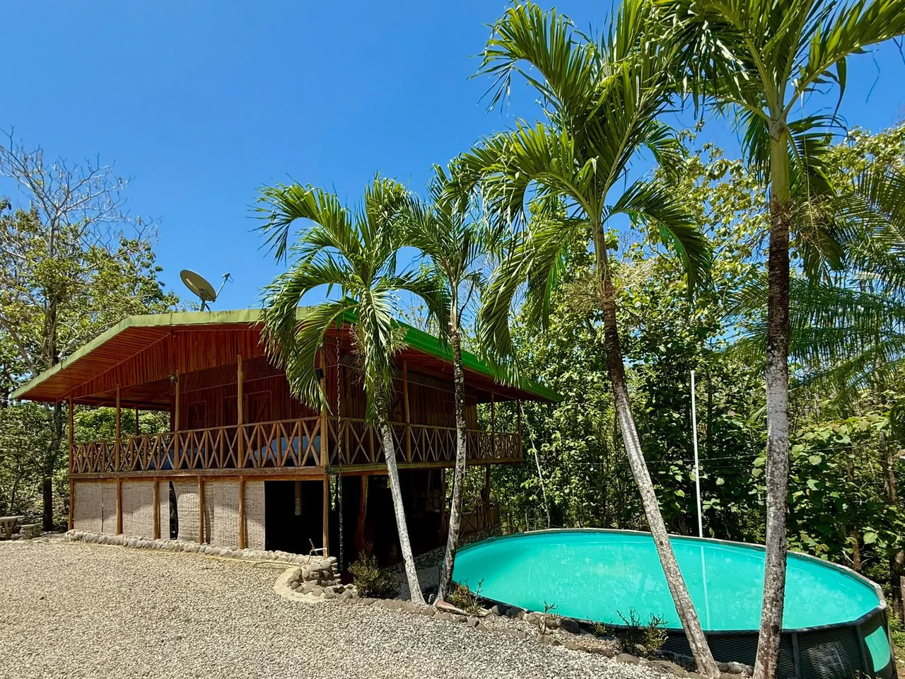 Cobano Jungle Lodge: Santa Fe de Cobano, Costa Rica  Tropical Home with Guest House,  Airbnb Potential & Jungle Privacy ONLY $249,000 USD!