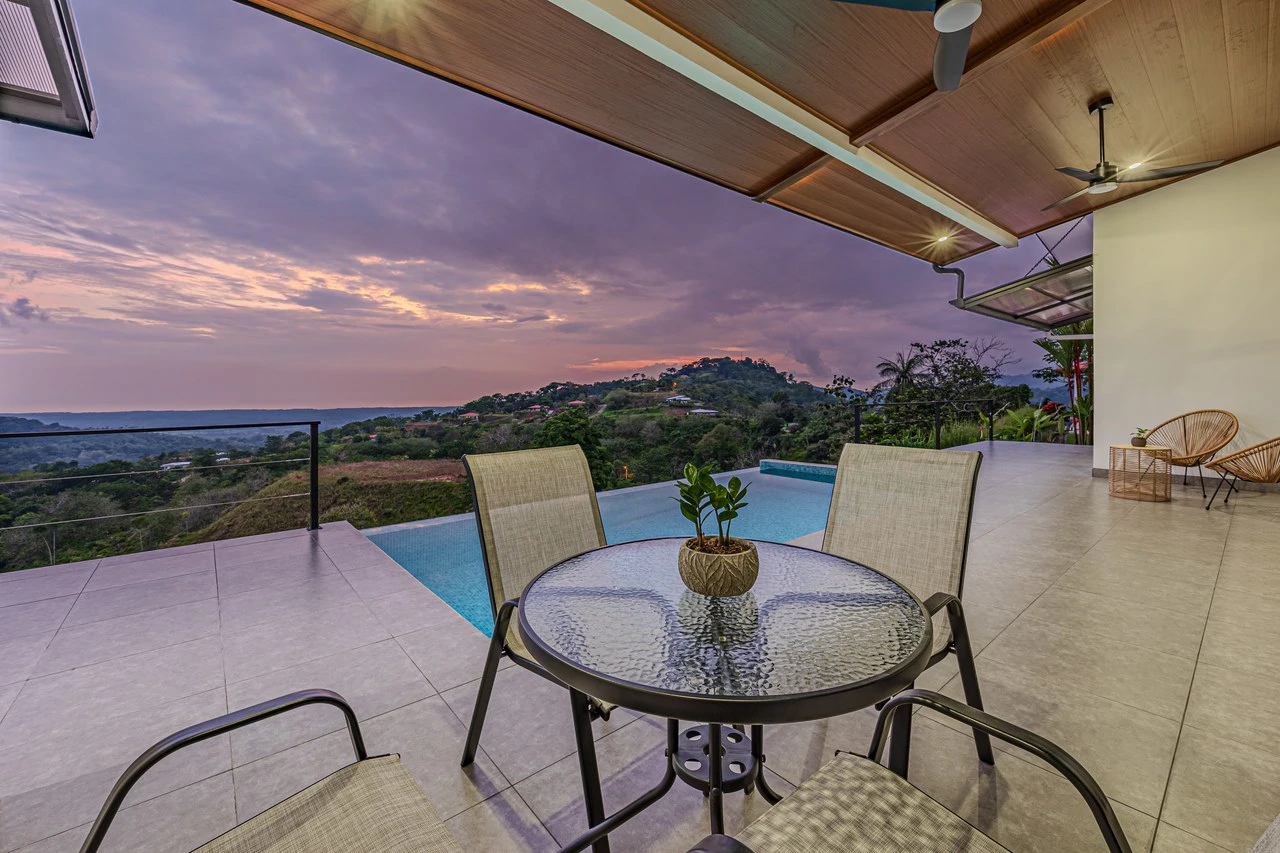 CHONTALES NEW VILLA WITH PANORAMIC OCEAN AND MOUNTAINS VIEWS: Mountain Villa For Sale in Ojochal - Gallery image 25