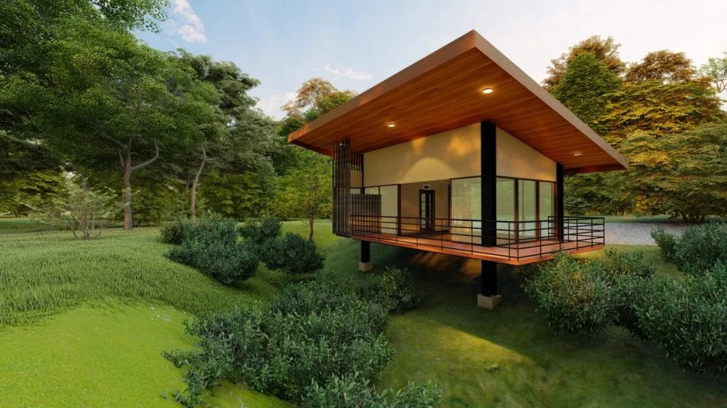 Aron: Introducing The Aron a stunning residence featuring panoramic glass walls that frame breathtaking views of the ocean and the natural beauty of Costa Rica. This 3-bedroom, 3-bathroom home boasts  - Gallery image 9