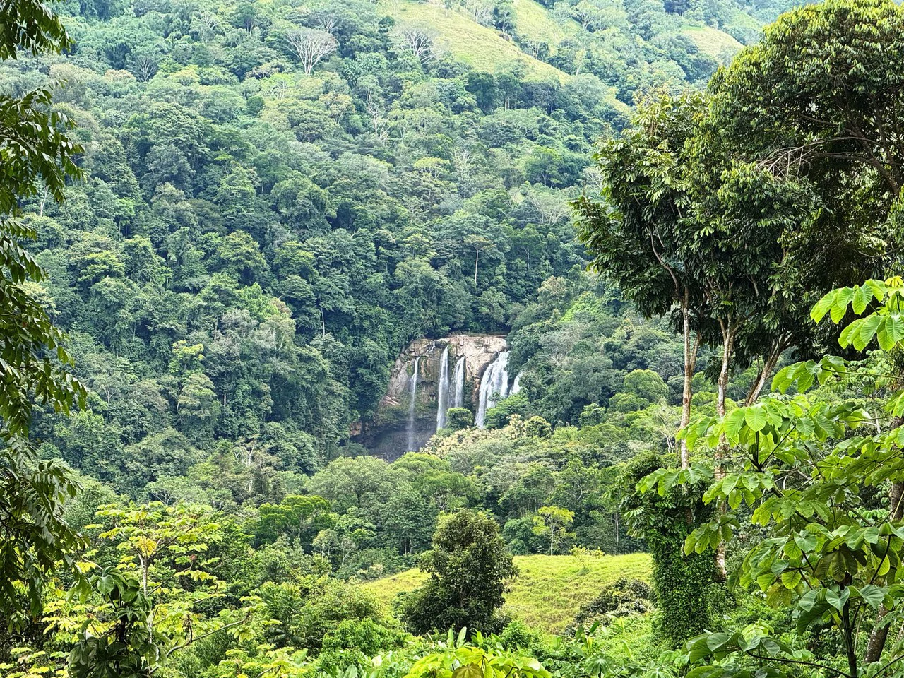 2.6 Acre Waterfall View Property in Playa Dominical Costa Rica