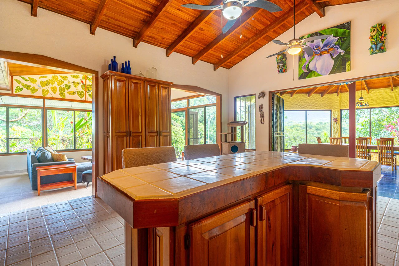 Amazing Mountain View and Ocean View House and Guest House on 4.5 Acres of land in Ojochal - Gallery image 12