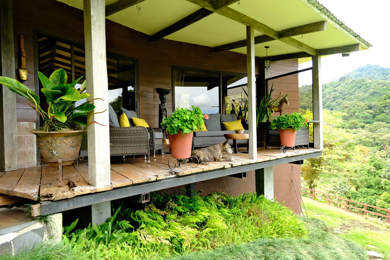Hidden Paradise in Monteverde. Sierra Verde SV0125: 5 Hectares with Spectacular Views, a Beautiful and Cozy Main House and Caretaker’s Home Just 10 Minutes from Monteverde - Gallery image 12