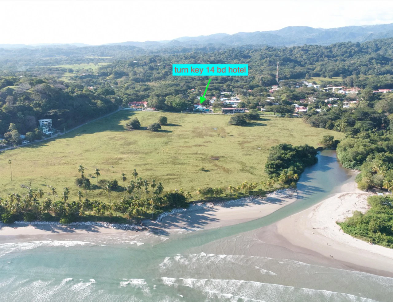 Turnkey Established 14 Suite Hotel Opportunity in Playa Sámara