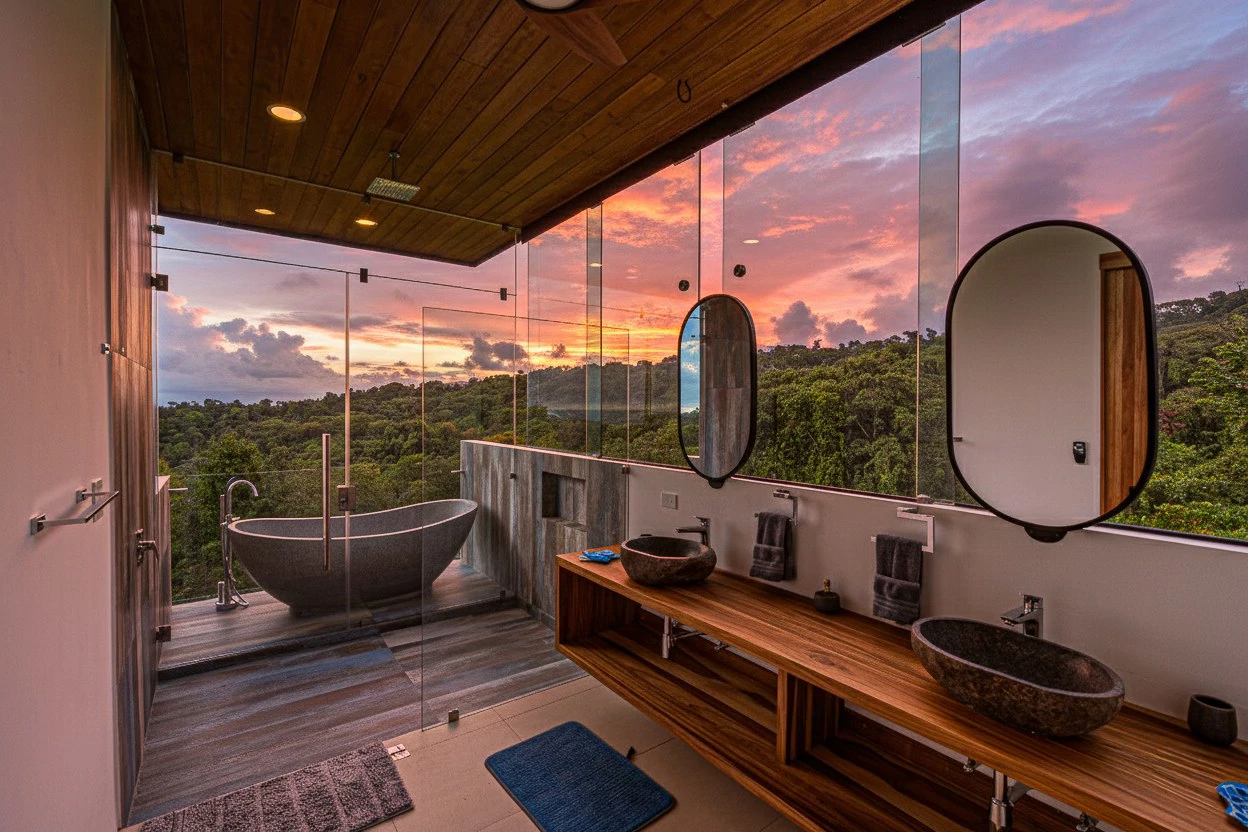 Casa Las Brisas Stunning Whale’s Tail Ocean View Home in Uvita - Gallery image 46