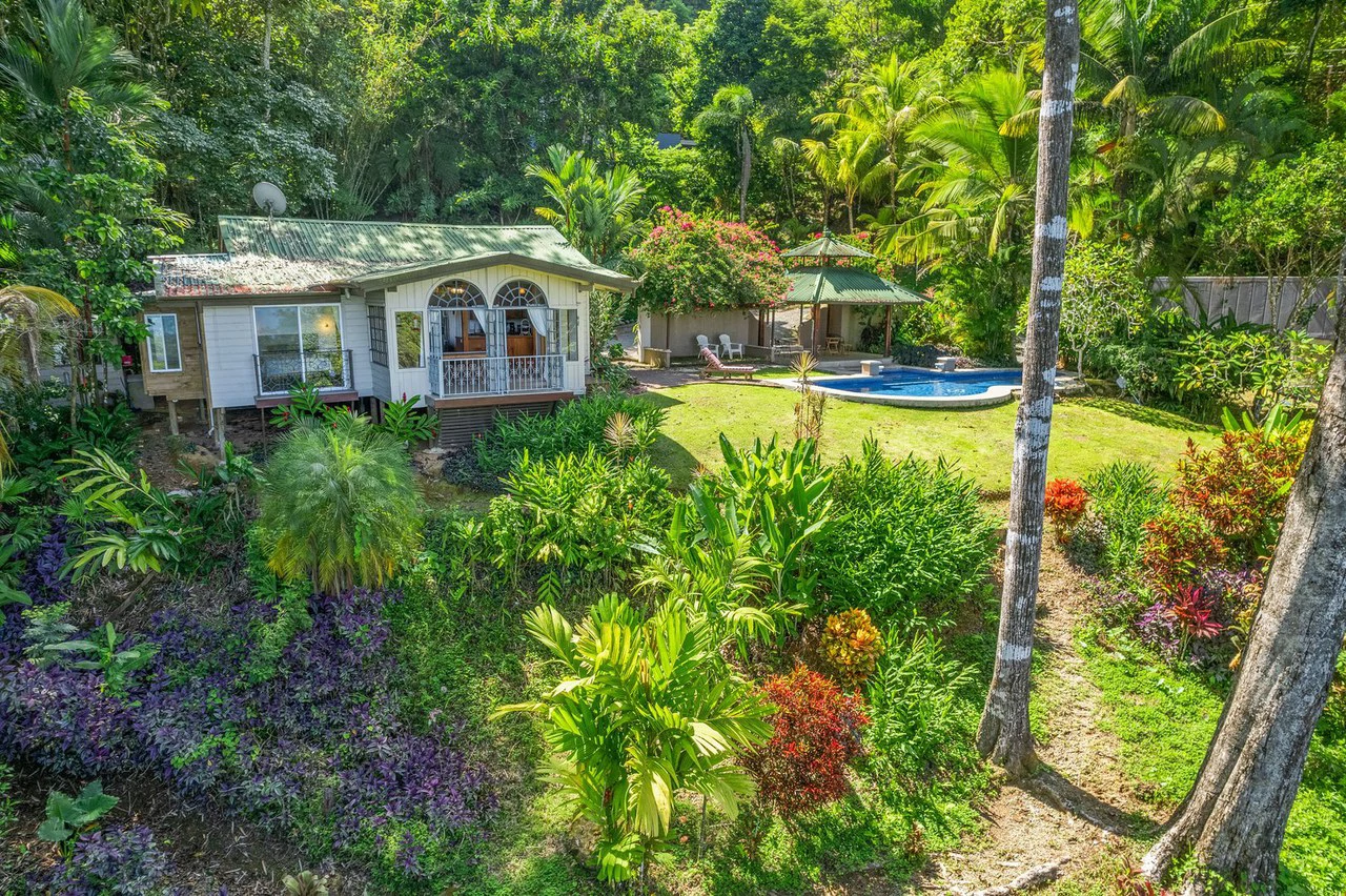 1.6 ACRES – 3 Bedroom Ocean And Mountain View Home With Pool, Public Road Frontage, ASADA Water, Room To Expand!!!!