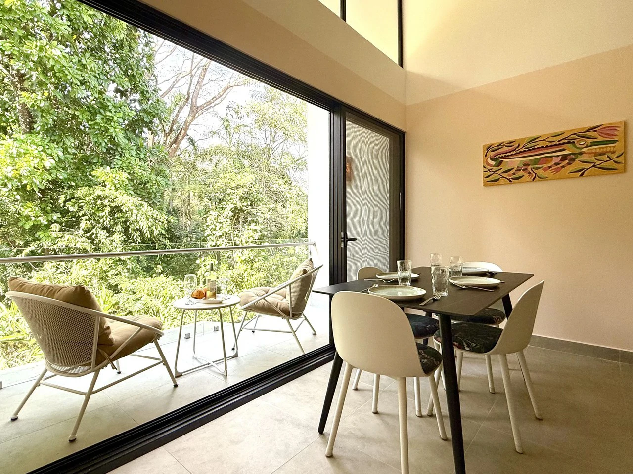 Azul del Mar 52: “Sky Above” Condo for Sale in Los Delfines, Costa Rica $199,000 USD - Fully Furnished 1 Bedroom, 2 Bathrooms - Upper Floor - photo 4