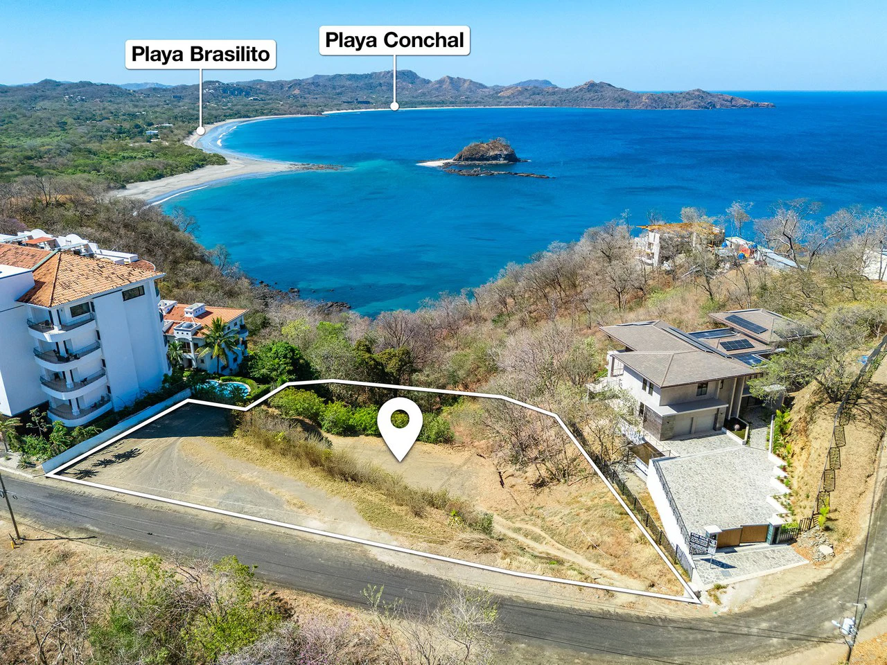 Playa Flamingo Ocean View 1Acre Lot