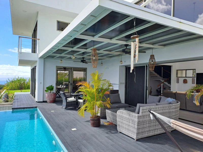 Casa Ying Yang: Modern Elegance with Panoramic Ocean Views, Infinity Pool, and Casita, close to Carrillo Beach - Gallery image 5