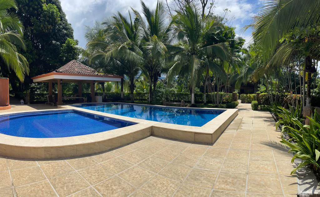3 houses for sale with ocean views, gardens and mountains Orotina Costa Rica