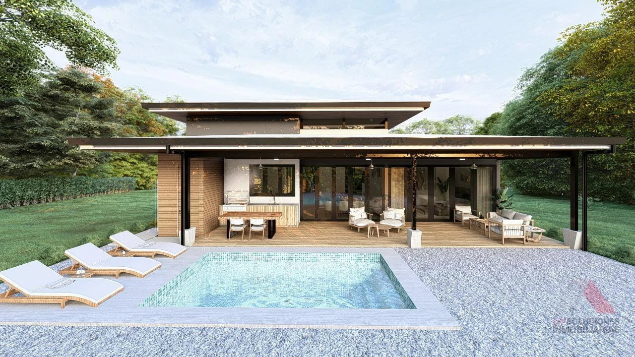 High End Pre Construction Home in the Heart of Uvita