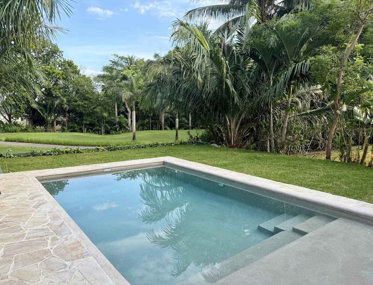 Villa 521: $429,000 USD for this golf course home inside Los Delfines you’ve been waiting for.