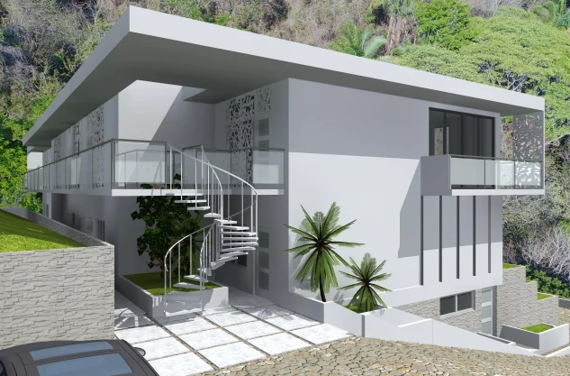 Oceanview property with a possible building  project of 10 apartments  for sale in Playa Carrillo - Gallery image 3