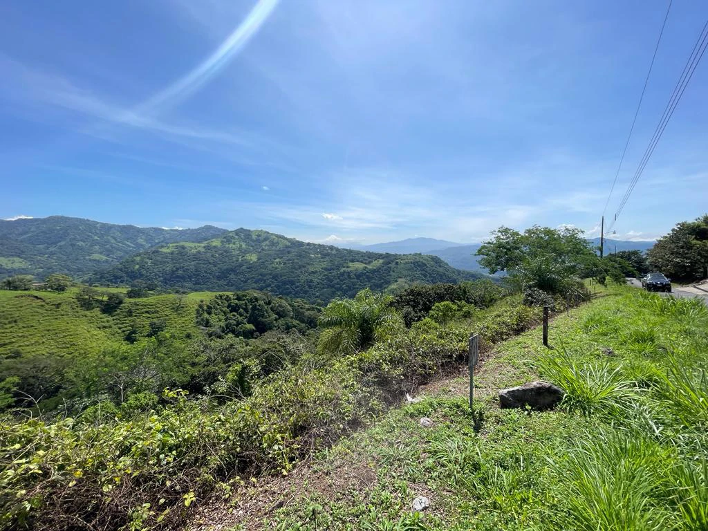 Mountains view lot for sale in Resindential Vista Mar  between San Mateo and Orotina Alajuela Costa Rica