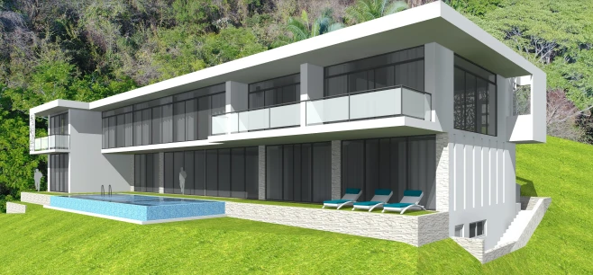 Oceanview property with a possible building  project of 10 apartments  for sale in Playa Carrillo