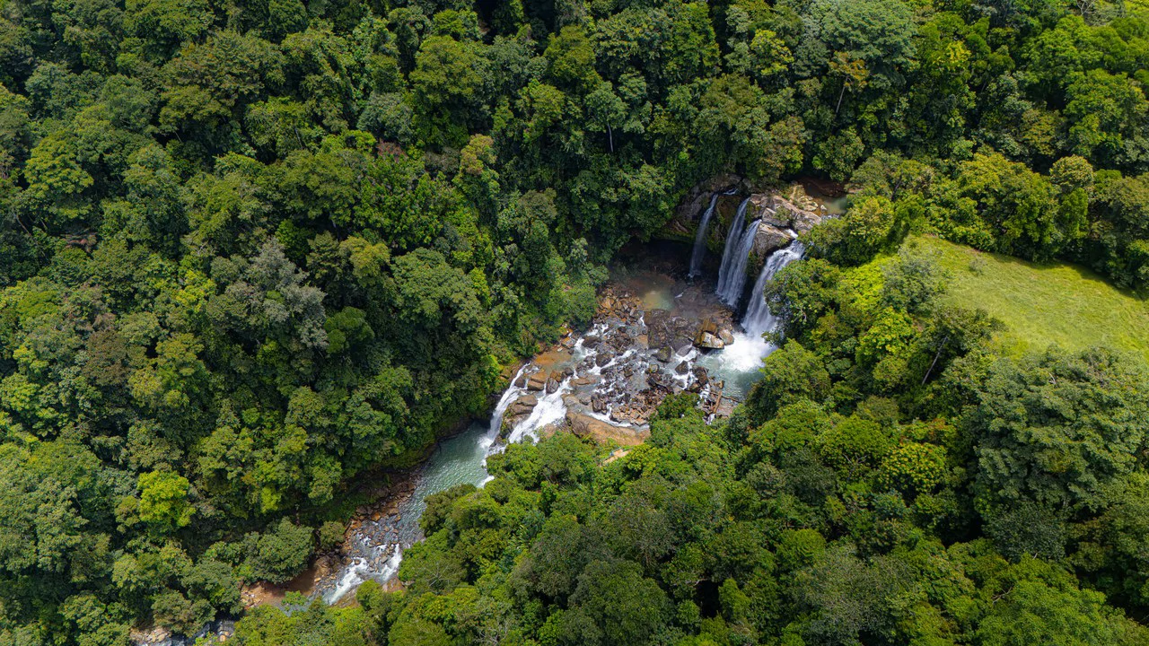 3 Acre Waterfall View Estate Parcel Playa Dominical